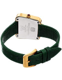 Bruno Magli Womens Emma Gold-Tone Signature - Embossed Leather Strap - Green - 17.171141.GHC_d3947a22-2b56-4135-9d6c-775a20b8a353