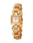 Bruno Magli Womens Mira Petite Square - Gold-Tone- Bracelet Strap - White Dial - 19.171181.GG_db5fd734-7a37-4518-8dae-86bf3ac126c8