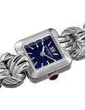 Bruno Magli Womens Mira Petite Square - Stainless Steel - Bracelet - Blue Dial - 19.171181.STBA_79b940b2-1425-4e30-9948-31b427d048cb