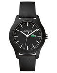 Lacoste 12.12 Womens Watch - Black Dial & Case - Black Rubber Strap - 30m - 2000956_6c5f6ac4-573f-44d4-8be2-a4e0bbf80ec3