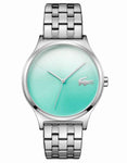 Lacoste Womens Nikita Watch - Stainless Steel - Turquoise Dial - Bracelet - 2000994