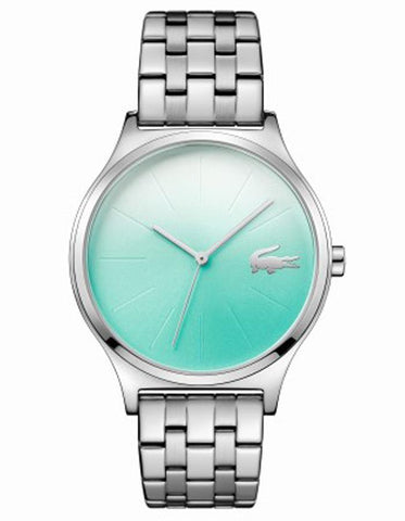 Lacoste Womens Nikita Watch - Stainless Steel - Turquoise Dial - Bracelet - 2000994