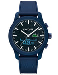 Lacoste 12.12 Contact Mens Smart Watch - Bluetooth - Blue Case & Strap - 50m - 2010882_0592e1c8-db4a-426c-8e31-0048071cc4e8