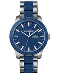 Lacoste 12.12 Mens Watch - Stainless Steel Case - Blue Dial - Bracelet - 30m - 2010891