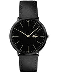 Lacoste Mens Ultra Slim Moon Casual Watch - Black Metal - Black Nylon Band - 2010915_dc1d355d-b1dc-4dd3-8980-6c8187dbfc25