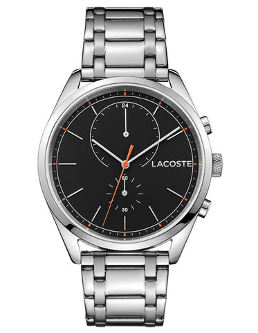 Lacoste Mens San Diego Watch - Stainless Steel - Bracelet - 24-hour sub-dial - 2010918