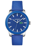 Lacoste 12.12 Sport Watch - Blue Ion Plated Stainless Steel - Blue Woven Strap - 2010921