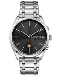 Lacoste Mens San Diego Watch - Stainless Steel - Bracelet - Grey Dial - Date - 2010959