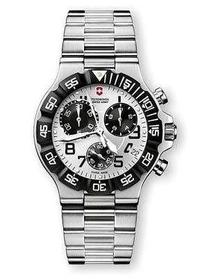 Swiss Army Summit XLT Chronograph - Silver & Black Dial - Stainless - Date - 241339_94b2409d-96bd-4410-be38-b2810c6e7809