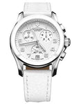 Swiss Army Ladies Chrono Classic - White Enamel Dial - Leather - Ceramic Bezel - 241500_ff00f654-7beb-4320-80bc-9df50029b705