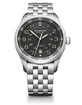 Swiss Army Mens AirBoss Mechanical - Black Dial - Stainless - Date Window - 241508_5417758e-a775-4d70-b17c-9c48c01c4d56