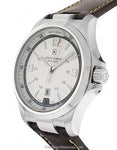 Victorinox Swiss Army Night Vision Mens Strap Watch - Silver White Dial - Steel - 241570A