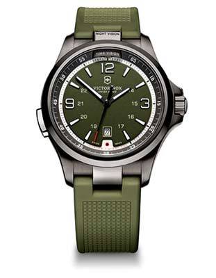 Victorinox Swiss Army Night Vision Mens Strap Watch - Army Green Dial - IP Case - 241595_08b8a2dc-a643-4bb3-b91b-b7ea75ffc8df