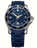 Victorinox Swiss Army Maverick GS Mens Strap Watch - Blue Dial and Steel Case - 241603