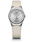 Victorinox Swiss Army Womens Victoria - Midsize - Silver DIal - Ivory Strap - 241631_8f22ecad-7427-4261-b25c-7e0174f7c6c8