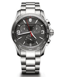 Victorinox Swiss Army Mens Chrono Classic - Steel Bracelet - Gray Dial - Date - 241656_f488926c-48ea-4a8d-9746-f65771b0c260