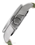 Victorinox Swiss Army Mens INOX - Olive Drab  Dial & Rubber Strap - Date - 200m - 241683.1B