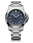 Victorinox Swiss Army Mens I.N.O.X. Watch - Link Bracelet - Blue Dial - Date - 241724.1