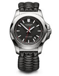 Victorinox Swiss Army Mens I.N.O.X. Paracord Watch - Black Dial - Date - 241726.1