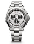 Victorinox Swiss Army Mens Night Vision Chronograph - Bracelet - LED Flashlight - 241728