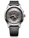 Victorinox Swiss Army Mens Alliance Chrono - Stainless - Black Strap - Date - 241748_d9265237-6168-4b26-b482-81c0053d6aa9