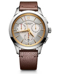 Victorinox Swiss Army Mens Alliance Chrono - Two-Tone - Brown Strap - Day/Date - 241750_13d098d1-66c4-40bf-8d66-e78891032842