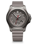 Victorinox Swiss Army Mens INOX Titanium - Grey Dial & Strap - 200m - Date - 241757