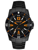 Lum-Tec Mens 300M XL Automatic Dive Watch - 45mm Case - Black with Orange Accent - 300M-3XL_25a9c1a6-d8e6-4e2c-881b-6e095d3a5dcc