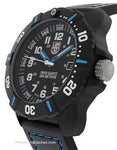 Luminox Coronado 44mm Tactical Watch - Black Dial - Blue Accents - 200m - 3023A