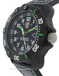 Luminox Coronado 44mm Tactical Watch - Black Dial - Green Accents - 200m - 3037A