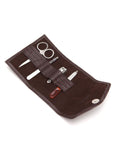 WOLF Blake Travel Manicure Set - Genuine Brown Lizard Leather - 3058-95_14e78774-24cb-4c93-adf8-d30fc0053126