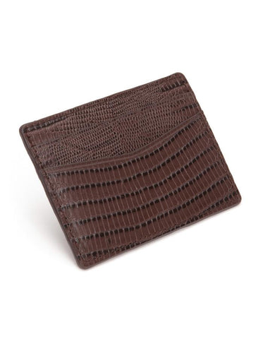 WOLF Blake Card Wallet - Genuine Brown Lizard Leather - 3060-95_6c4f6197-b5dd-4228-a144-fce77019f11d