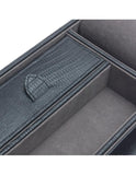 WOLF Blake Valet Tray with Watch Cuff - Black Lizard Leather - 3064-58B_4502e383-3c98-42cc-8f71-4d24ba7a55f8