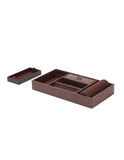 WOLF Blake Valet Tray with Watch Cuff - Genuine Brown Lizard Leather - 3064-95C_df93048a-fa33-4faa-87d1-e5e1aee2d60d