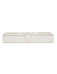 WOLF Marrakesh Safe Deposit Box - Cream - LusterLoc Lining - Gold Accents - 3084-53A