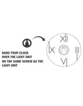 NeXtime Light It Up Clock Illuminator - Black with EU Adaptor & USB Cable - 3094B_08fda581-369c-4e77-ab50-55aa98a8ba7b