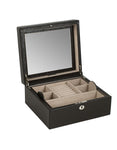 WOLF London Square Jewelry Box - Brown - Leather - Mirror - LusterLoc - 3152-06A_0e7798e2-a886-4439-891a-bb74fb3609eb