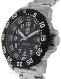 Luminox Mens Steel Colormark Watch - Black Dial - Stainless Case & Bracelet - 3152A