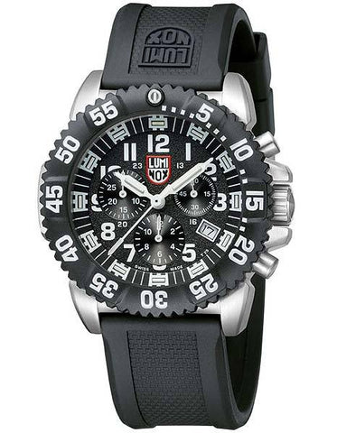 Luminox Mens Navy Seal Steel Colormark Chrono - Black Dial - Polyurethane Strap - 3181_4b52d7e9-a9ba-4ff7-8fae-3b33648fa22b