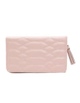 WOLF Caroline Jewelry Portfolio - Rose Quartz - Quilted Leather - 3248-15