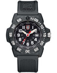 Luminox Mens Navy Seal Trident - Black Dial - Carbo Case - Rubber Strap - 200m - 3501