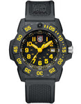 Luminox Mens Navy Seal Trident - Yellow Accents - Carbon Case - 200m - Date - 3505