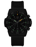 Luminox Navy SEAL Chronograph Mens Watch - Black Carbon - Rubber Strap - 200M - 3581A_0866f951-deed-4086-99c4-f8a762243abc