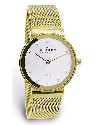 Skagen Steel - Gold Tone - Crystal Indicators - 358SGGD_3c354594-392d-411d-823c-fc2a6580e0ed