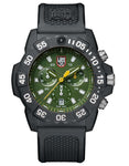 Luminox Navy SEAL Chronograph Mens Watch - Carbon - Green Dial - Rubber Strap - 3597_926b0bae-52fe-451c-b735-15dc903c5a32