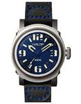 Lum-Tec Mens Abyss Automatic - Blue Dial - Leather Strap - Date - 400m - 400M-2_22dba231-5717-4e22-bcb8-e04ce65f8333