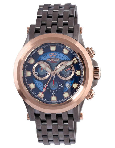 Reactor Einstein Mens Watch - Gunmetal & Rose Gold-Tone - Chronographs -Bracelet - 40603_d79ffa68-2b80-4195-a2b7-d3895cba2ae0