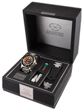 Reactor Men's Polaris Limited Edition - Stainless - Black - Automatic NEVER DARK - 42901A