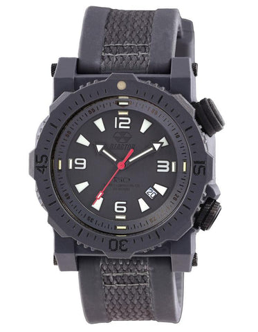 Reactor Mens Titan Watch - Nitromoid Case - Stealth Gray - Never Dark - Strap - 43810_2a52b214-d129-46d9-a936-29ac5a01a8af