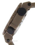 Reactor Titan Flat Dark Earth - Nitromid Polymer Case - Nylon / Silicone Band - 43821B